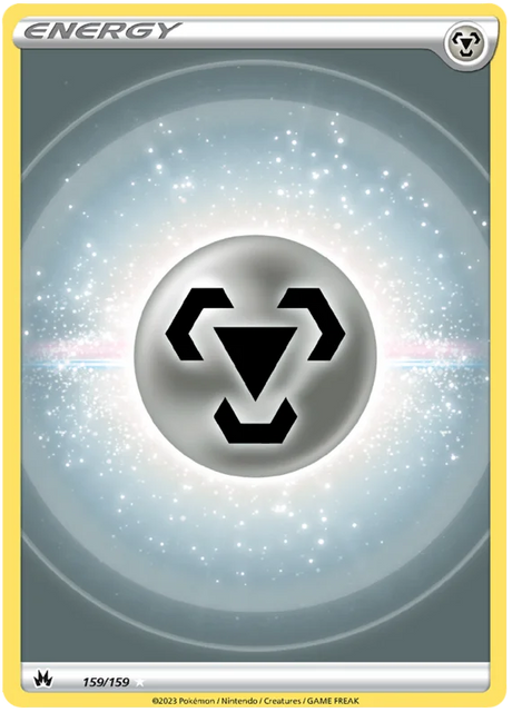 Metal Energy Textured Full Art Crown Zenith Pokemon Card Single