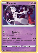 Mewtwo Crown Zenith Pokemon Card Single