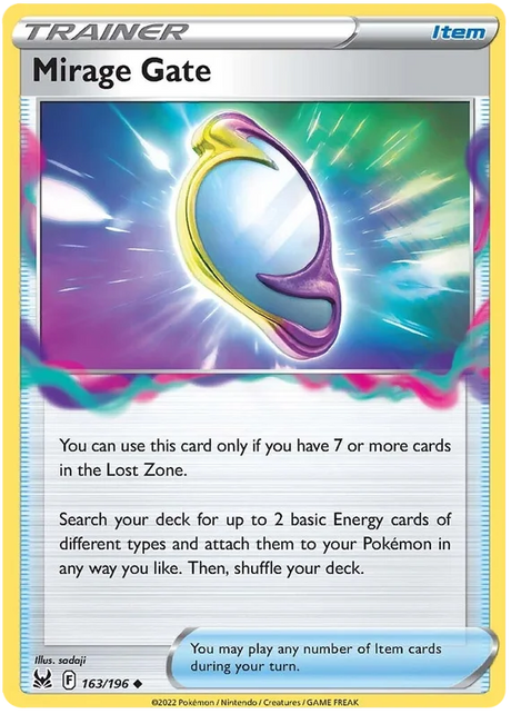 Mirage Gate Lost Origin Pokemon Single Card 163/196