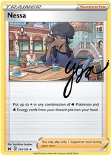 Nessa Crown Zenith Pokemon Card Single