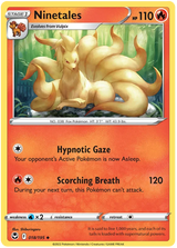 Ninetales Silver Tempest Pokemon Single 018/195