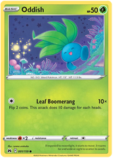 Oddish Crown Zenith Pokemon Card Single