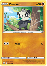 Pancham Crown Zenith Pokemon Card Single