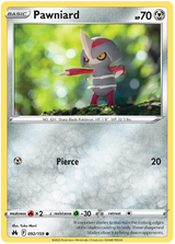 Pawniard 092 Crown Zenith Pokemon Card Single
