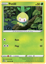 Petilil Silver Tempest Pokemon Single 009/195