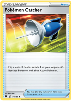 Pokemon Catcher Crown Zenith Pokemon Card Single