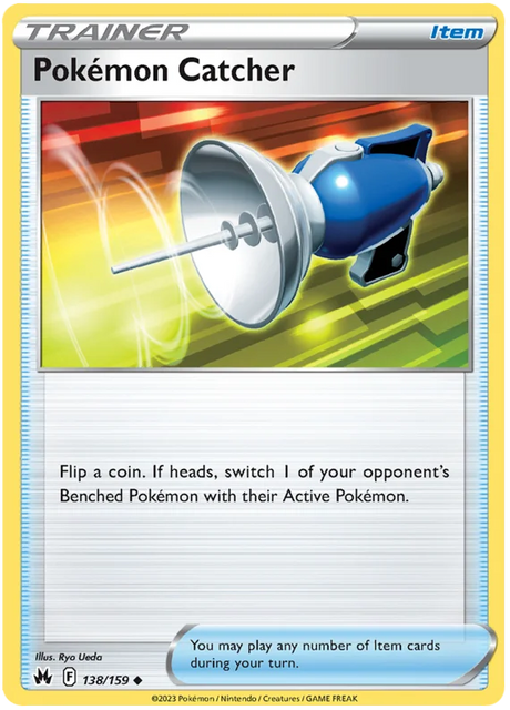 Pokemon Catcher Crown Zenith Pokemon Card Single
