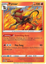 Pyroar Lost Origin Pokemon Single Card 029/196