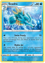 Seadra Lost Origin Pokemon Single Card 036/196