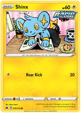 Shinx 039 Crown Zenith Pokemon Card Single