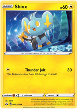 Shinx 040 Crown Zenith Pokemon Card Single