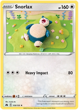 Snorlax Crown Zenith Pokemon Card Single