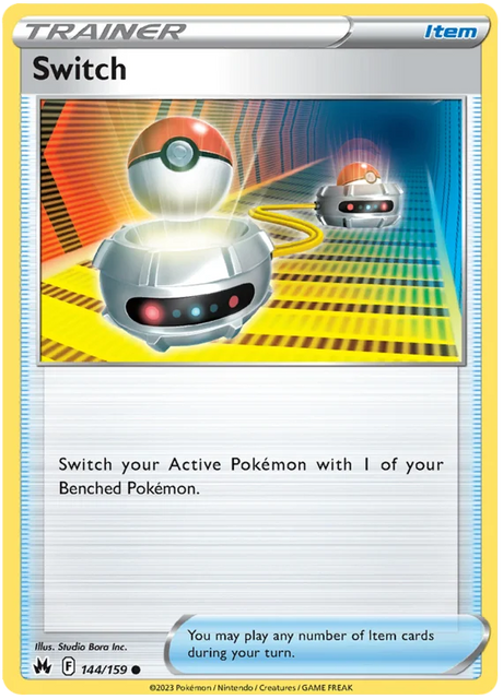 Switch Crown Zenith Pokemon Card Single