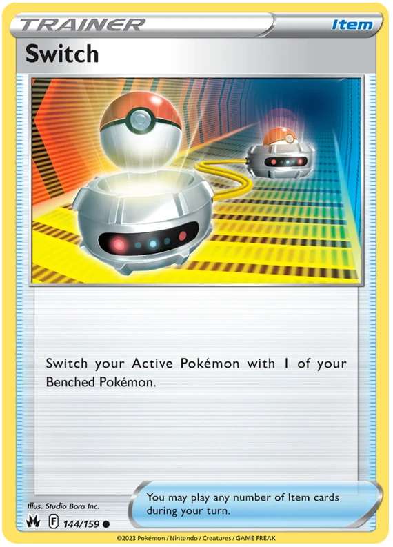 Switch Crown Zenith Pokemon Card Single