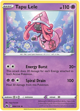 Tapu Lele Crown Zenith Pokemon Card Single