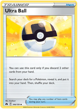 Ultra Ball Crown Zenith Pokemon Card Single