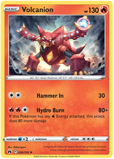 Volcanion Crown Zenith Pokemon Card Single