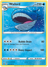 Wailord Crown Zenith Pokemon Card Single