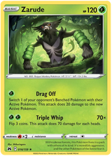 Zarude Crown Zenith Pokemon Card Single